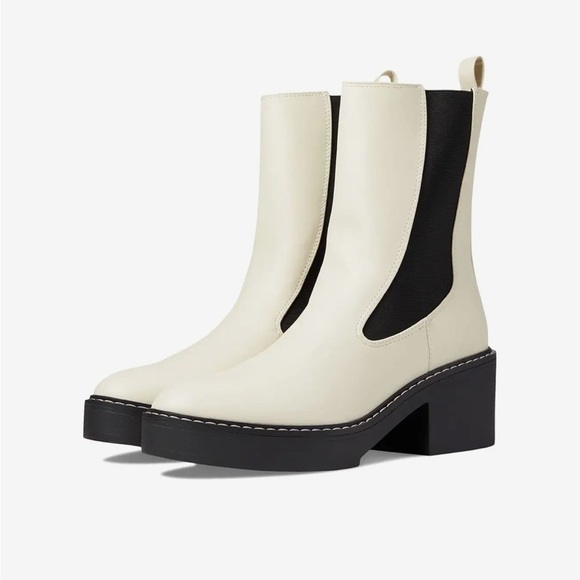 Nine West Shoes - Nine West Doleas 3 Cream Women's Boots, Size 8.5‎